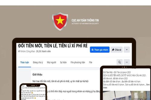 Cảnh giác khi đổi tiền lẻ, tiền mới dịp cuối năm trên mạng
