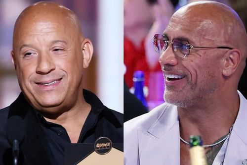 Vin Diesel chạm mặt The Rock
