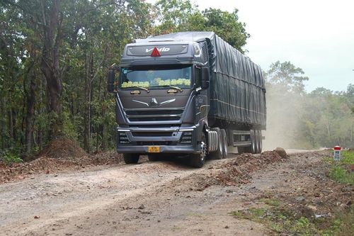 Quốc lộ 14C qua tỉnh Đắk Nông xuống cấp nghiêm trọng