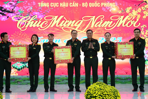 Tổng cục Hậu cần thăm, chúc Tết các đơn vị trực thuộc tại Đà Nẵng