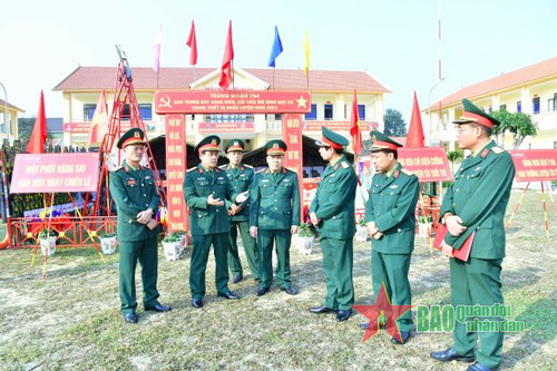 Bộ CHQS tỉnh Nghệ An khai mạc tập huấn cán bộ năm 2025