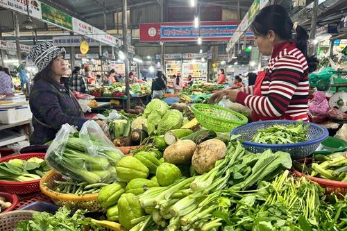 Đà Nẵng mưa lạnh kéo dài, giá rau xanh leo thang