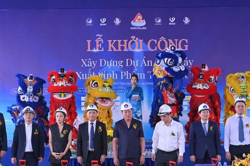 Khởi công nhà máy sản xuất sinh phẩm từ huyết tương ở TPHCM