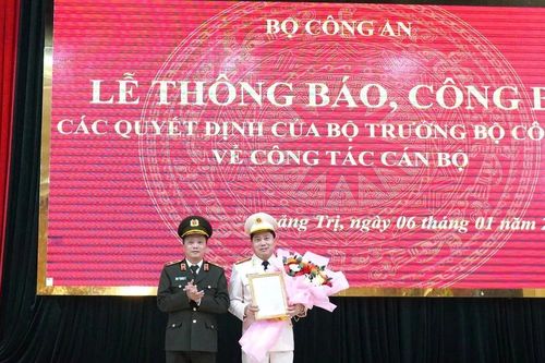 Đại tá Vũ Văn Đấu làm Giám đốc Công an tỉnh Quảng Trị