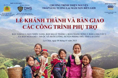 'Thắp sáng tương lai mầm non biên giới'