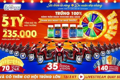'Ông lớn' ngành dược ECO bùng nổ ưu đãi cuối năm, tri ân khách hàng
