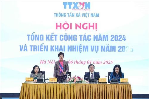 Thông tấn xã Việt Nam triển khai nhiệm vụ năm 2025