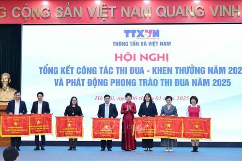 Thông tấn xã Việt Nam phát động phong trào thi đua năm 2025