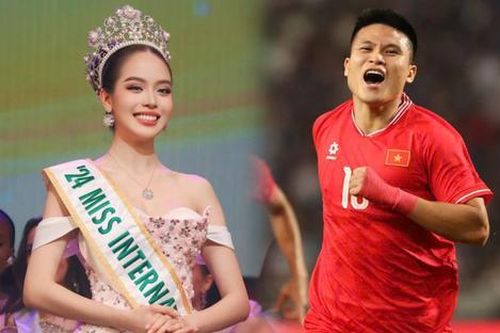 Điểm trùng hợp thú vị của nhan sắc Việt với đội tuyển bóng đá nước nhà khi vô địch