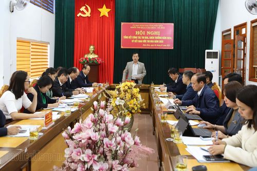 Tổng kết công tác thi đua khen thưởng khối văn hóa -xã hội