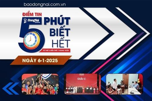Điểm tin '5 phút biết hết' sáng 6-1: Đội tuyển Việt Nam xuất sắc vô địch ASEAN Cup 2024