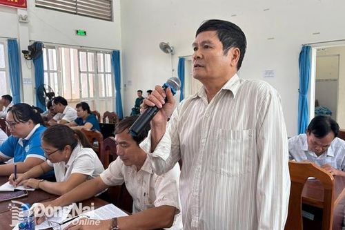 Cử tri huyện Định Quán kiến nghị các ý kiến liên quan đến nước sạch, giao thông nông thôn