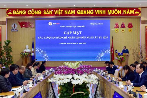 Công ty Điện lực Lai Châu gặp mặt các cơ quan báo chí đầu xuân năm 2025