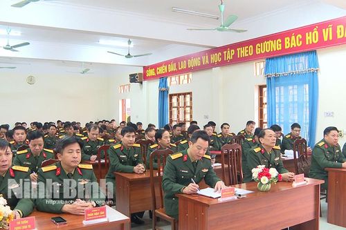 Bộ CHQS tỉnh tập huấn cán bộ năm 2025