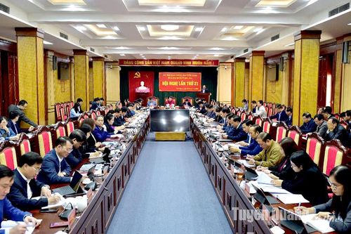 Hội nghị Ban Chấp hành Đảng bộ tỉnh lần thứ 21