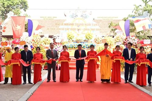 Hưng Yên: Đại hùng bảo điện chùa Ông được hoàn thành sau hơn 5 tháng khởi công xây dựng