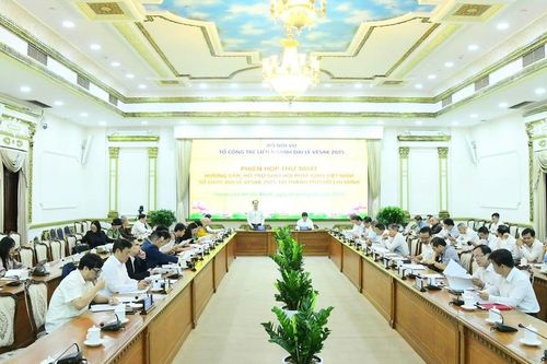 Đảm bảo đúng tiến độ các dự án phục vụ Đại lễ Vesak 2025 lần đầu tiên tổ chức tại TP.HCM