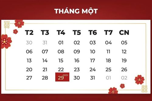 Mùng 1 Tết Ất Tỵ 2025 là ngày mấy Dương lịch?