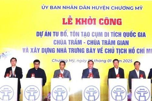 Chương Mỹ xây dựng Nhà trưng bày về Bác Hồ, tôn tạo chùa Trầm - chùa Trăm Gian
