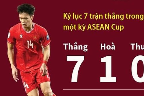 Đội tuyển Việt Nam lập nhiều kỷ lục khi lên ngôi vô địch ASEAN Cup 2024