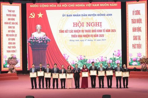 Đông Anh đứng top đầu thành phố Hà Nội về thu ngân sách năm 2024