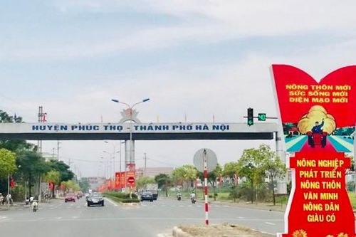 Hà Nội bố trí hơn 500ha đất triển khai 149 dự án tại huyện Phúc Thọ