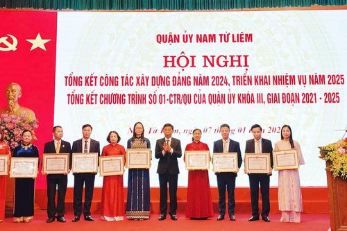 Nam Từ Liêm tổng kết công tác xây dựng Đảng năm 2024 và Chương trình 01-CTr/QU