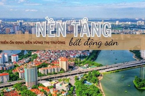 Nền tảng để thị trường bất động sản phát triển ổn định, bền vững