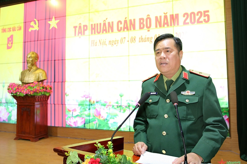 Tổng cục Hậu cần tập huấn cán bộ năm 2025
