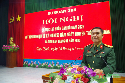 Sư đoàn 395 phát động phong trào thi đua Quyết thắng năm 2025