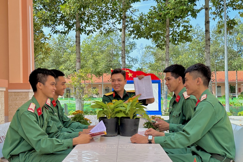 Hành trang quý báu của những người lính nơi biên giới Tây Nam