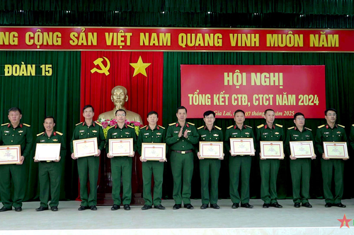 Binh đoàn 15: Hoạt động công tác Đảng, công tác chính trị có nền nếp, hiệu quả