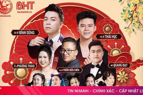 Nhiều ca sỹ nổi tiếng góp mặt tại chương trình 'Xuân ấm tình người'