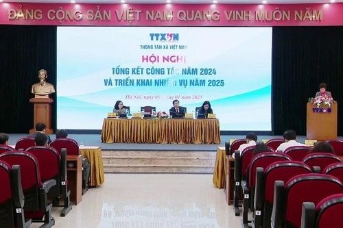 Thông tấn xã Việt Nam triển khai nhiệm vụ thông tin năm 2025