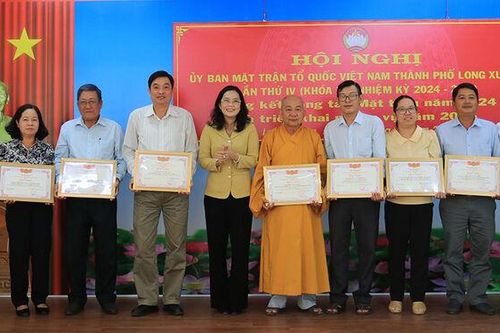 TP. Long Xuyên tổng kết công tác mặt trận năm 2024