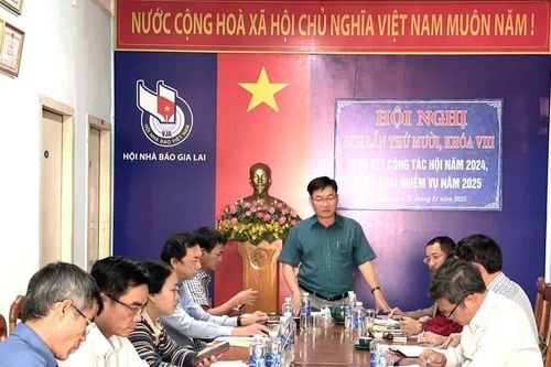 Hội Nhà báo tỉnh Gia Lai tổng kết công tác Hội năm 2024