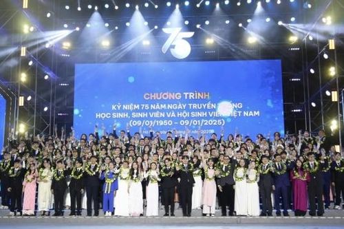 Sinh viên Trường Đại học Yersin Đà Lạt nhận giải thưởng Sao Tháng Giêng năm 2024