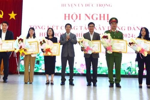 Huyện ủy Đức Trọng tổng kết công tác xây dựng Đảng năm 2024