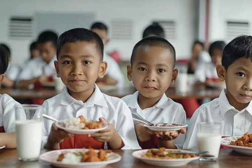 Indonesia triển khai chương trình bữa ăn miễn phí để đối phó tình trạng suy dinh dưỡng