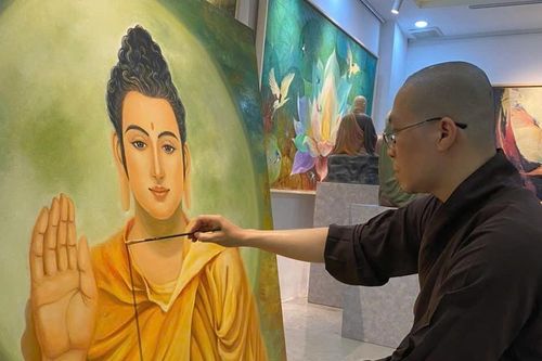 Thiền phong - triển lãm mỹ thuật Phật giáo của Đại đức Thích Trung Sơn