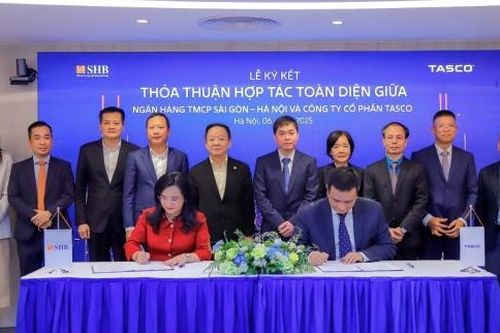 SHB và Tasco ký kết hợp tác toàn diện