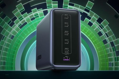 UGREEN ra mắt bộ sạc GaN 500W: Có thể sạc cùng lúc 5 laptop hoặc cả xe đạp điện