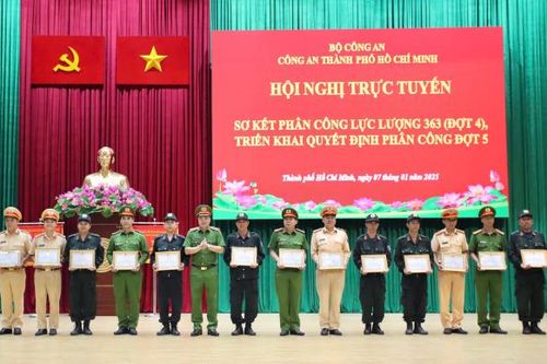 Lực lượng 363 là mũi nhọn, tiên phong giữ gìn ANTT, phòng chống các loại tội phạm