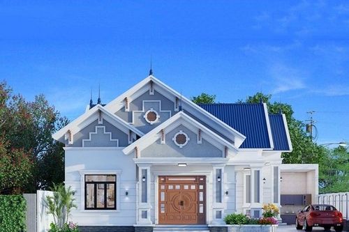 Cách trang trí mặt tiền nhà mái Thái độc đáo
