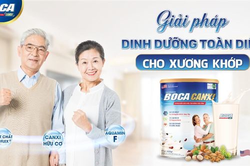 Boca Canxi - giải pháp dinh dưỡng cho xương khớp