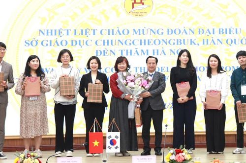 Tiếp tục đẩy mạnh giao lưu văn hóa, giáo dục Hà Nội – Hàn Quốc