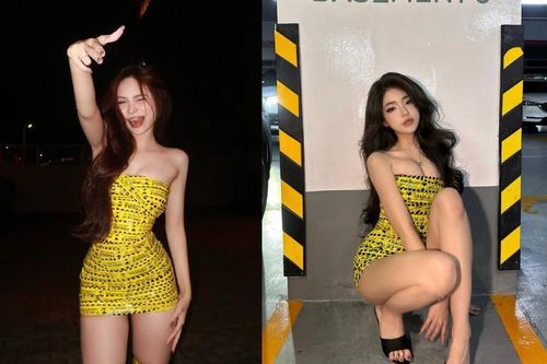 Dàn hot girl tiếp tục khuấy động trend 'váy băng keo' cực nóng bỏng