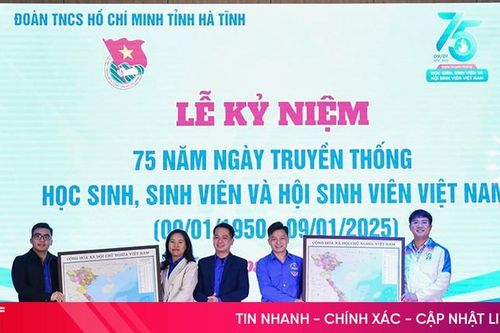 Tuổi trẻ Hà Tĩnh triển khai nhiều hoạt động thiết thực kỷ niệm 75 năm ngày truyền thống HSSV