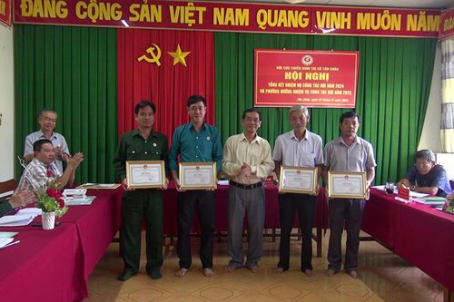 Hội Cựu chiến binh TX. Tân Châu tổng kết công tác năm 2024