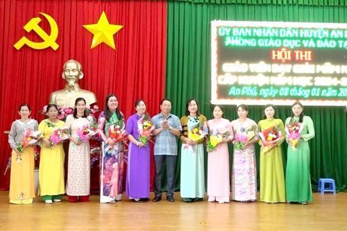 An Phú khai mạc Hội thi giáo viên dạy giỏi mầm non cấp huyện
